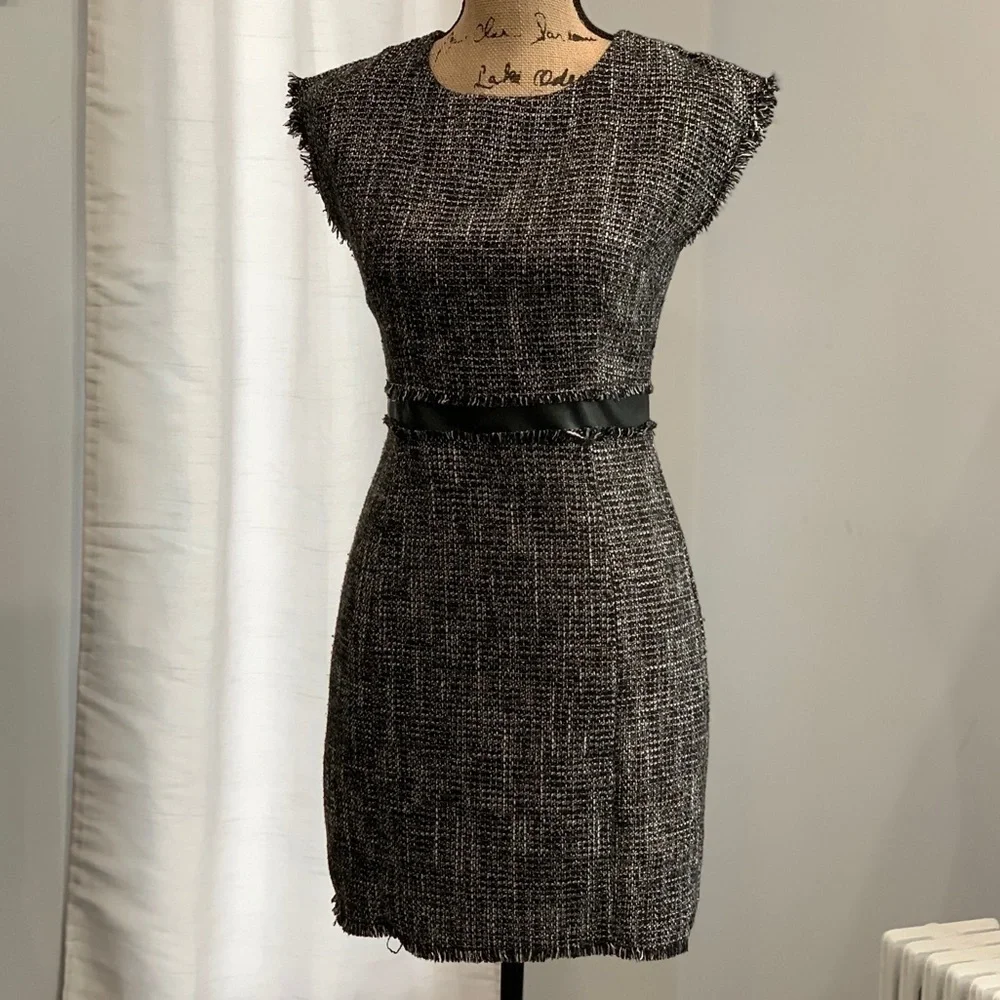 Rhyme Los Angeles grey sheath dress size XS